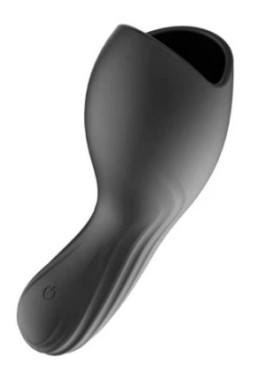 Masturbateur noir USB, 10 modes de vibration - MOC-020